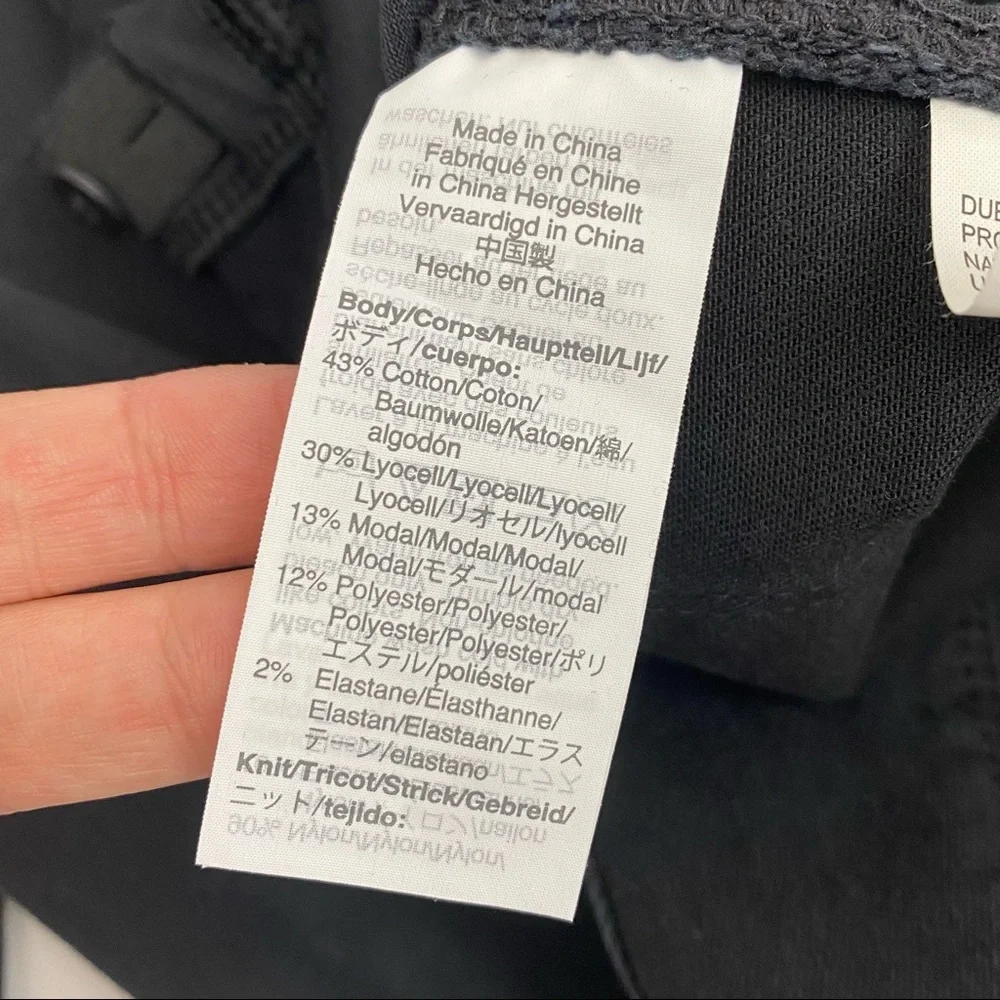 Madewell Maternity Over The Belly Skinny Jean: Black Lunar Wash - Tencel Denim